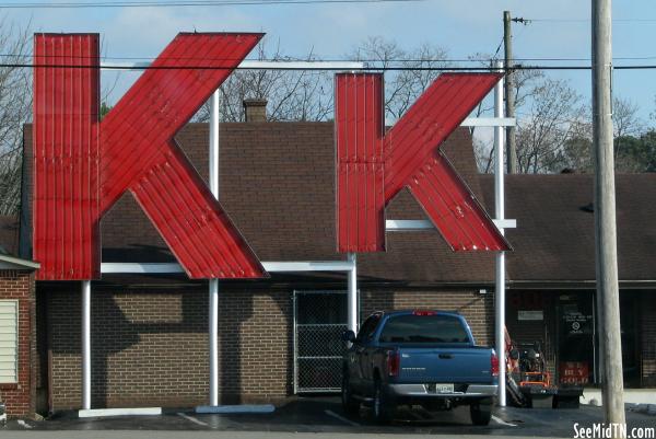 KK Store sign