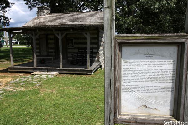 Tullahoma: Ganoe Bussell Log Cabin