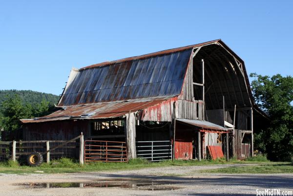 Barn falling apart