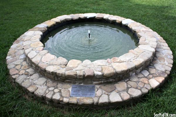 Courthouse fountain