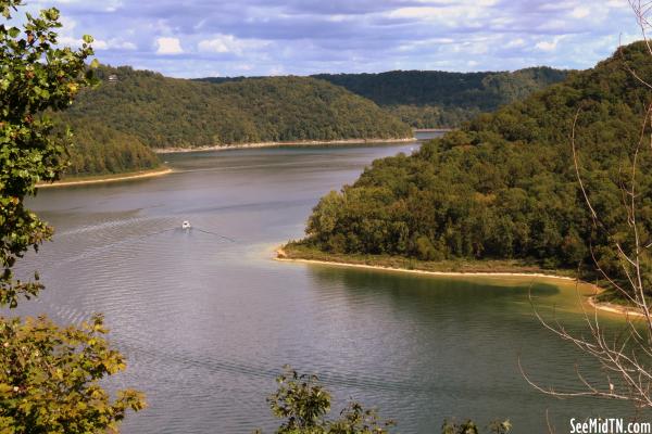 Center Hill Lake from TN56 Scenic Overlook