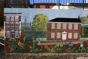 Charlotte Through the Years Mural Charlotte Through the Years Mural