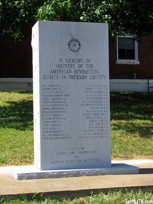 American Revolution monument