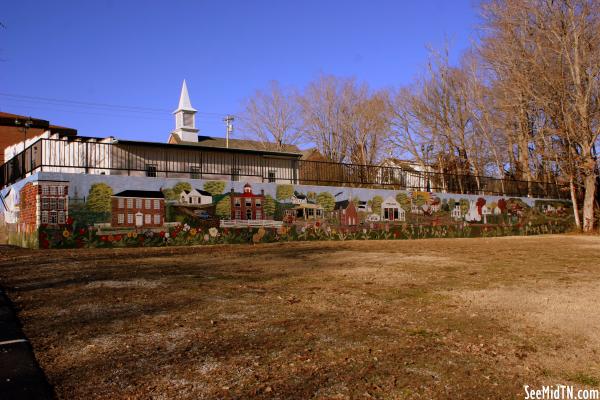 Charlotte Through the Years Mural