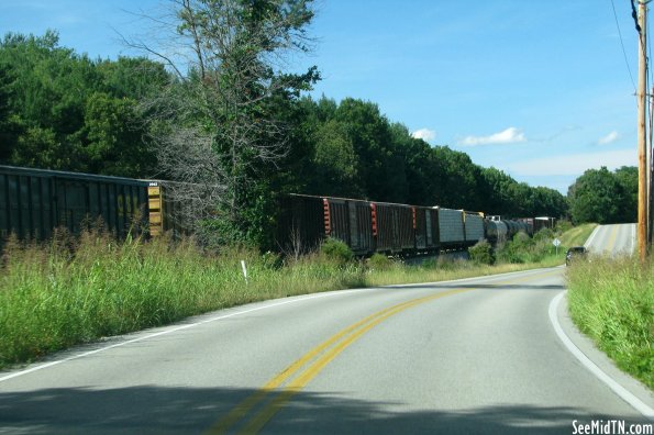 Highway 47 By the Train Tracks