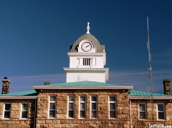 Fentress County Courthouse rear view