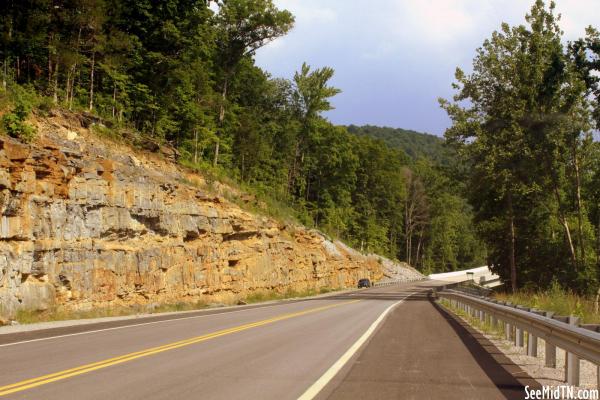 Highway 52 near the Obed River