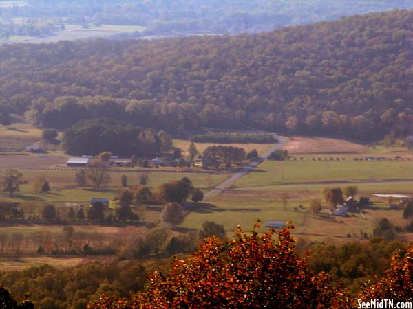 View from Sewanee Memorial Cross