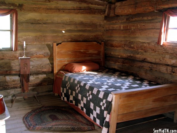 Inside the Replica Cowan Log Courthouse