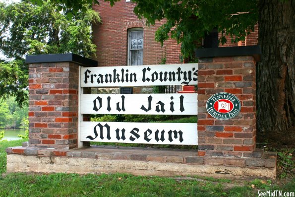 Old Jail Museum sign