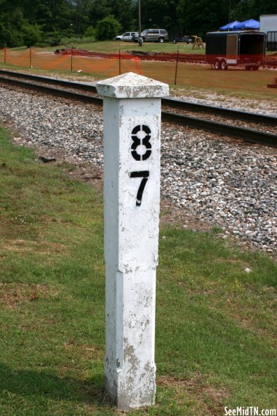 CSX Mile Marker 87 - Cowan