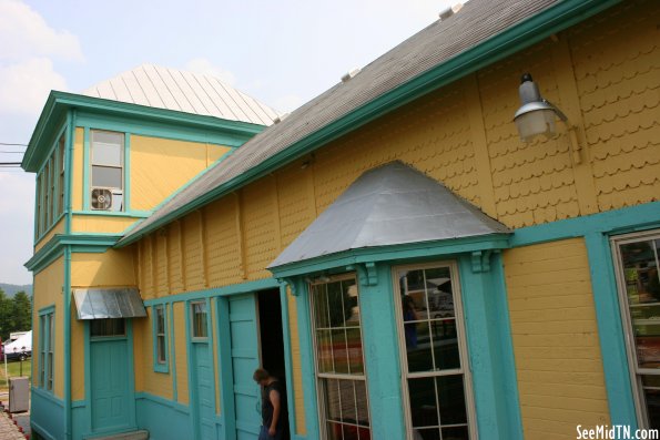 Cowan Railroad Museum from the Steam Train