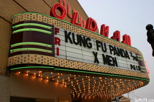 Oldham Theater Marquee