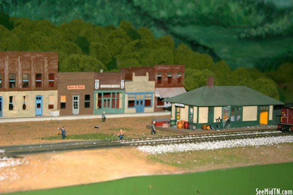 Lynnville Depot Museum - model Lynnville