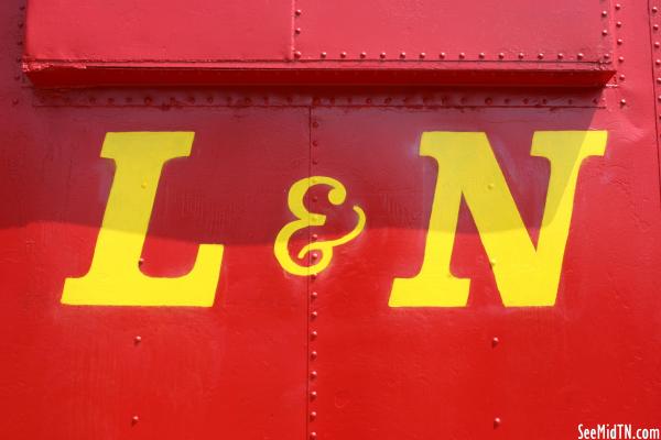 Lynnville Depot Museum L&amp;N Caboose logo