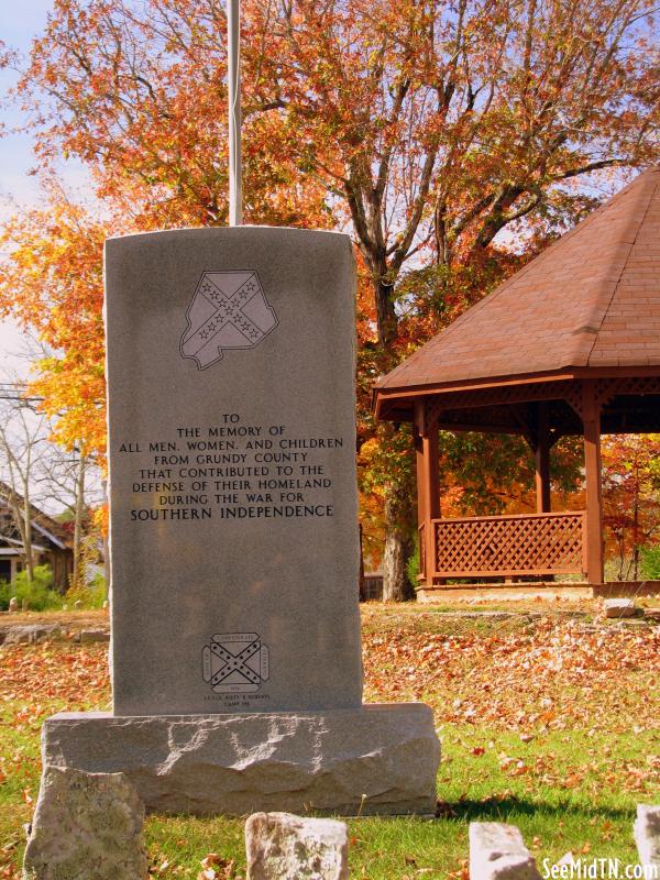 Grundy Co. Confederate Marker