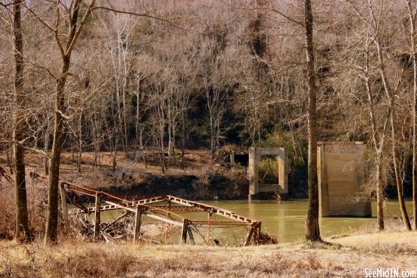 May 2010 flood damage: Centerville Bridge