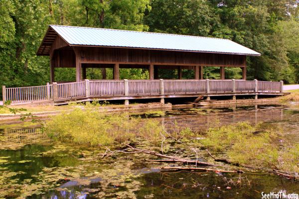 David Crockett State Park Covered Bridge