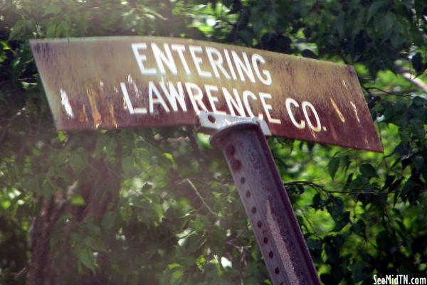 Entering Lawrence Co.