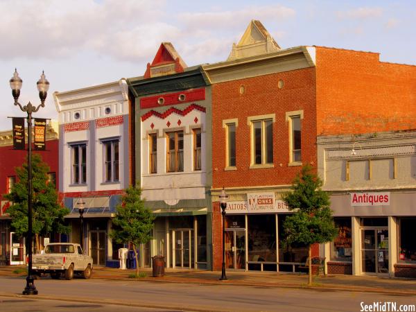 Fayetteville Town Square south side