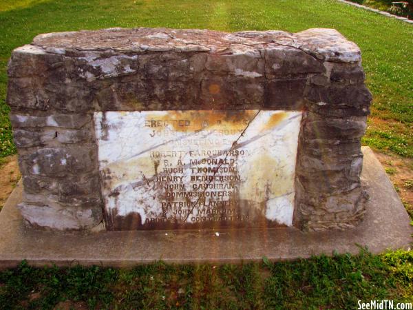 Old Stone Bridge Plaque