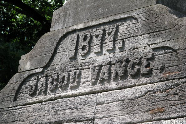 Rose Hill Cem: Jacob Vance Mausoleum