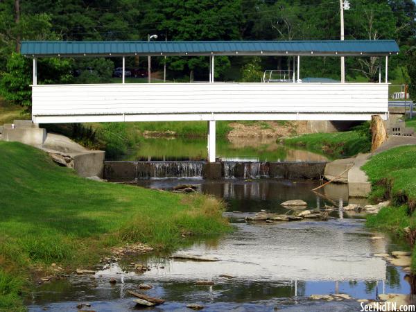 Covered Pedestrian Bridge @ The Donoho Hotel