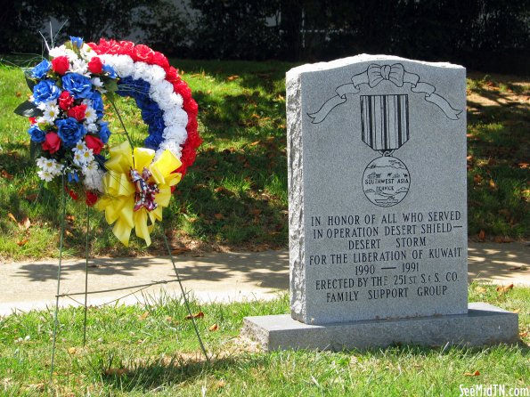 Marshall Co. Desert Storm Memorial