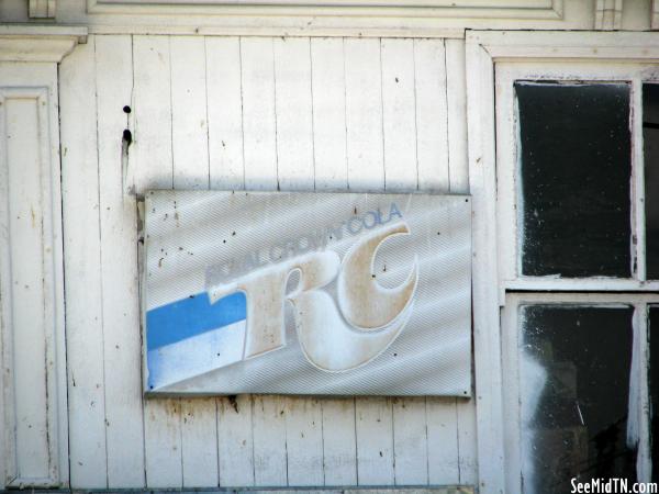 RC Cola sign, J.C. Tate General Merchandise store