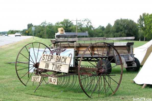 Henry Horton State Park: Step Back in Time display at Entrance