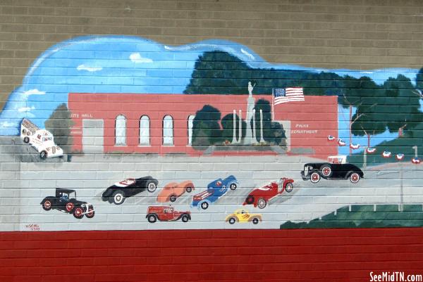 Mt. Pleasant Restaurant's Mural: 