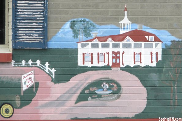 Mt. Pleasant Restaurant's Mural: 