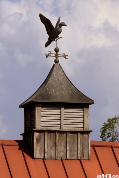 Riverwalk Park Gazebo Mallard Weather Vane