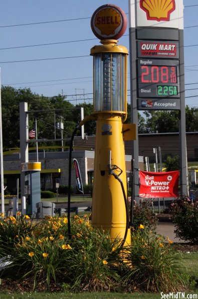 Vintage Shell Gas Pump