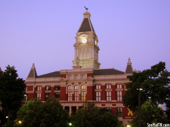 Montgomery Co. Courthouse at Dusk