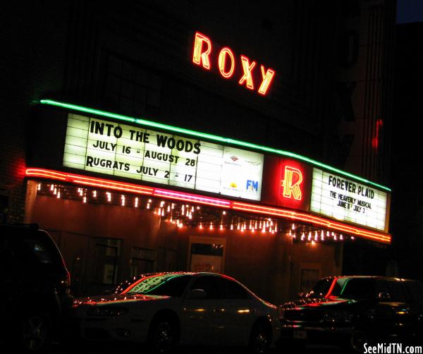 Roxy Theater at Night - Clarksville, TN