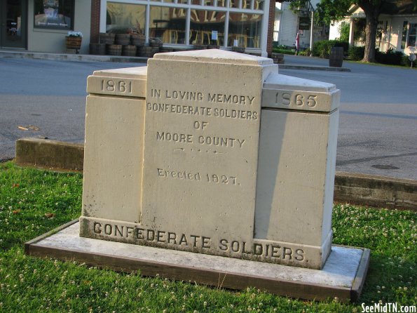 Moore Co. Confederate Monument