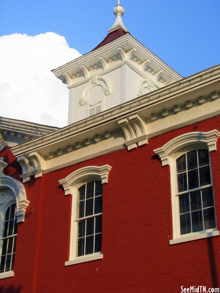 Moore Co. Courthouse Architectural detail