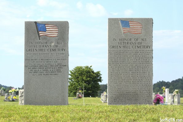 Green Hill Cemetery Veterans Memorial