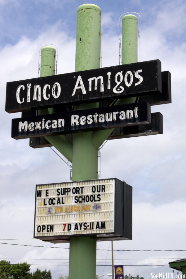 Cinco Amigos neon cactus - Cookeville, TN