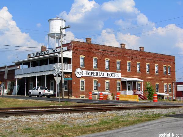 Imperial Hotel (2011 view) - Monterey, TN