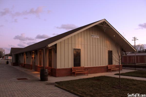 Monterey Depot Museum at Dusk