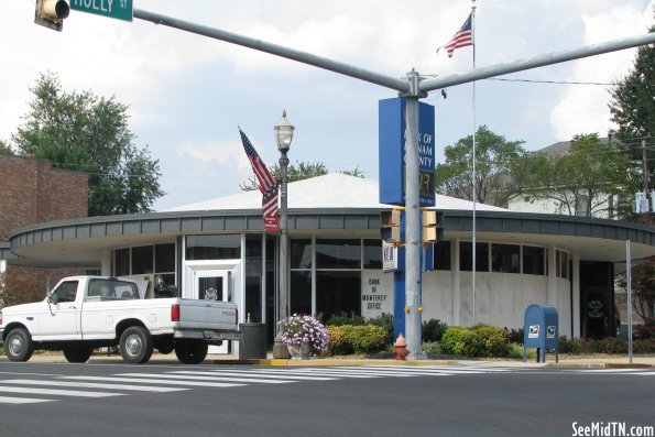 Bank of Monterey round branch building