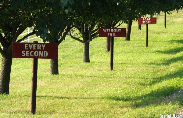 Burma Shave Signs