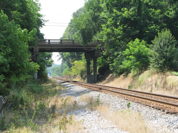 Tracks under Church St.