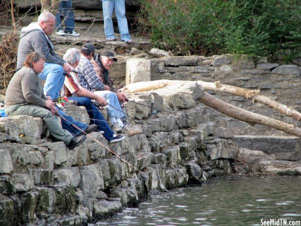 Nice Mill Dam Fishing