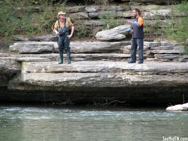 Fishing Along the Stones River