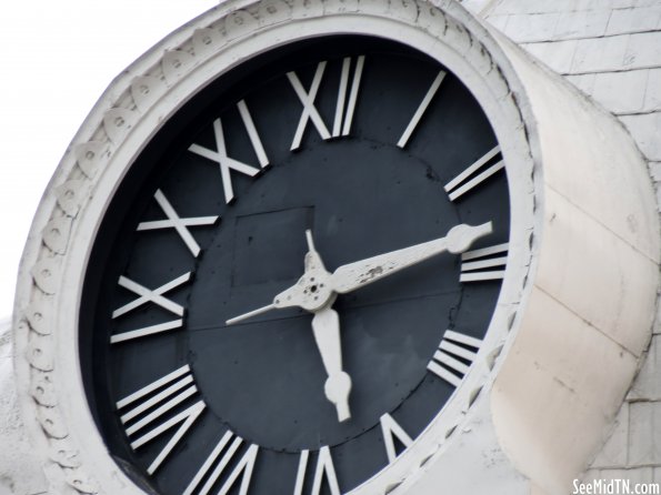 County Courthouse Clock Detail