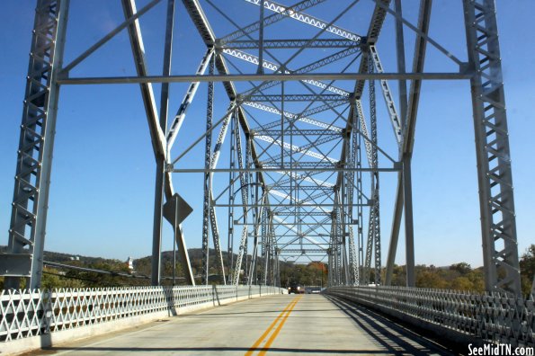 Cordell Hull Bridge - driving over