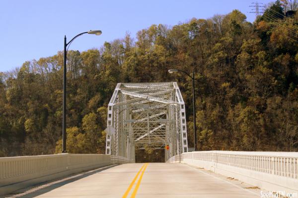 Cordell Hull Bridge - driving over